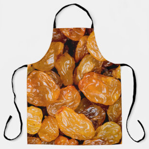 Raisins close up photo texture background. apron