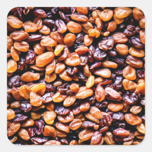 Raisins Square Sticker