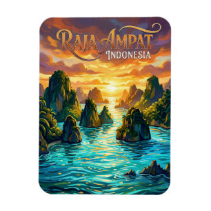 Raja Ampat Islands Indonesia Magnet