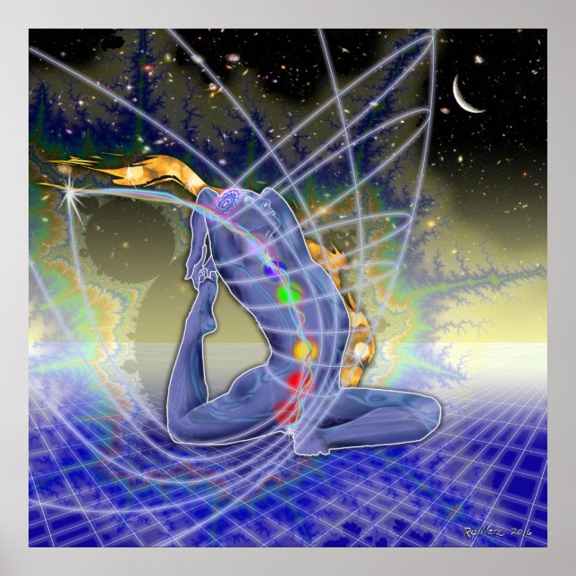 Raja Kapotasana Visualisation Poster (Front)