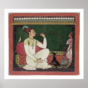Raja Medini Pal, inscribed on the reverse in Takar Poster