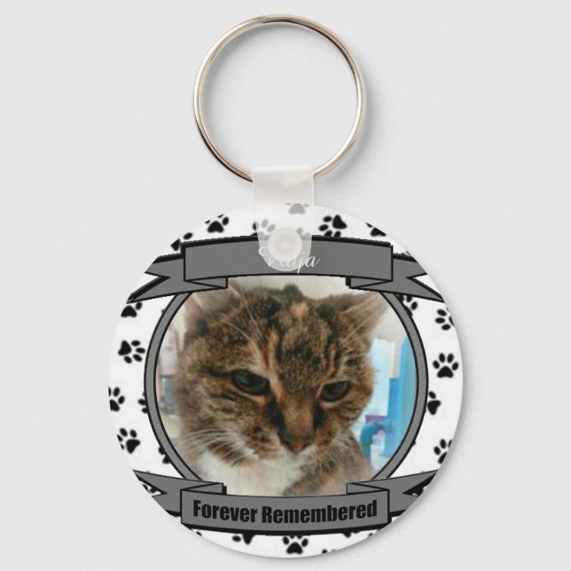 Raja Memorial Keychain (Front)