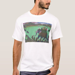 Raja Sarup Singh  of Udaipur, on a boar hunt T-Shirt