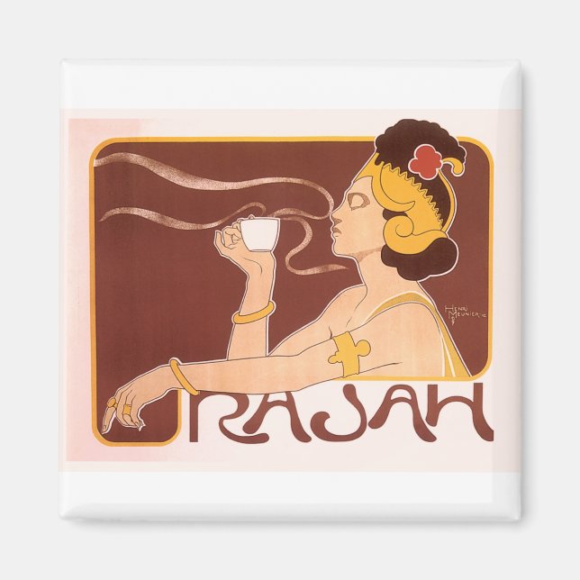 Rajah Coffee Magnet (Front)