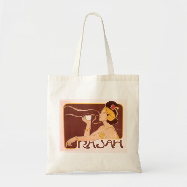Rajah Coffee Tote Bag (Front)