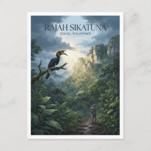 Rajah Sikatuna Protected Landscape Bilar Postcard