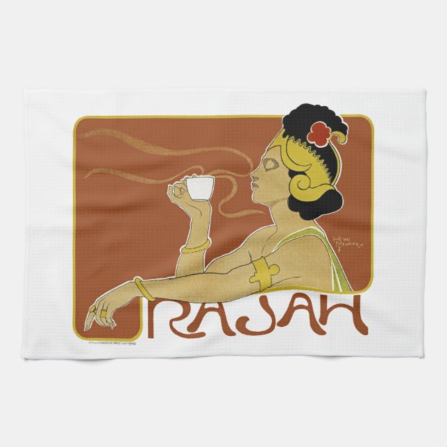 Rajah Tea Towel (Horizontal)