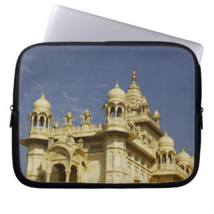 Rajasthan, India A woman standing at and accient Laptop Sleeve