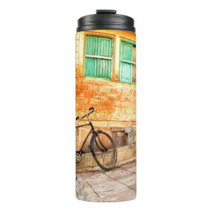 Rajasthan Street Scene: Indian Style Thermal Tumbler