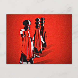 Rajasthani Girls Postcard