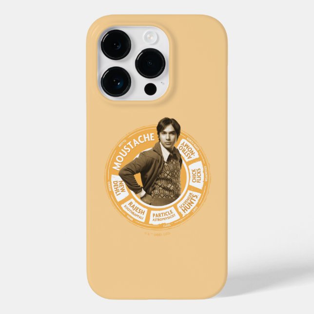Rajesh Info Graphic Case-Mate iPhone Case (Back)
