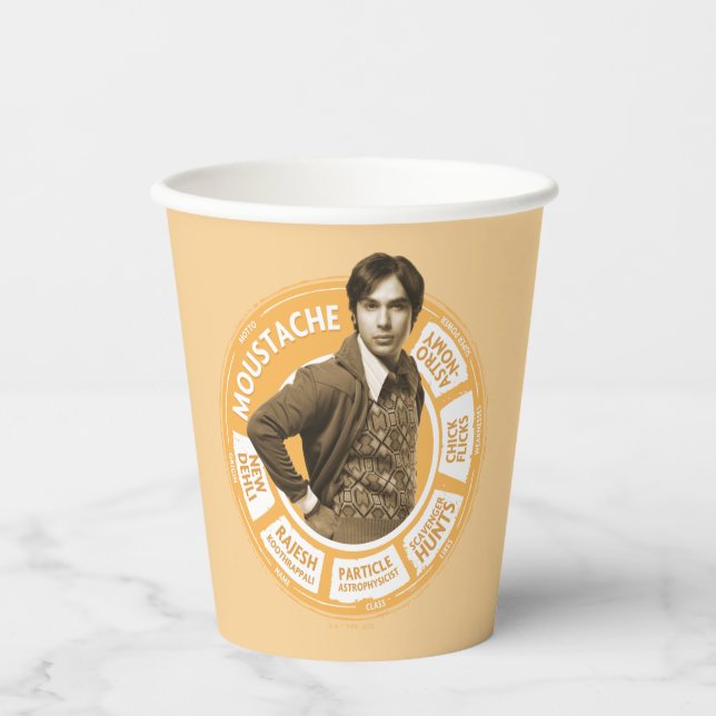 Rajesh Info Graphic Paper Cups (Front)