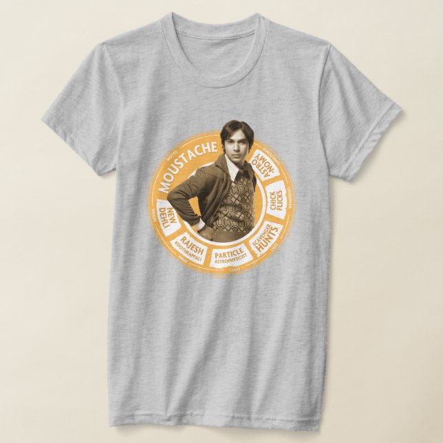 Rajesh Info Graphic T-Shirt (Laydown)