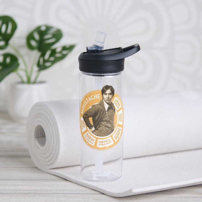 Rajesh Info Graphic Water Bottle (Yoga)