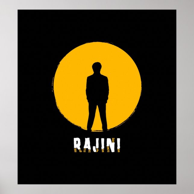 RAJINIKANTH  Thalaivar Poster (Front)