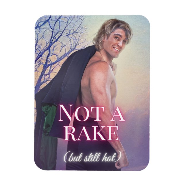 Rake Review Magnet- Mr. February Magnet (Vertical)