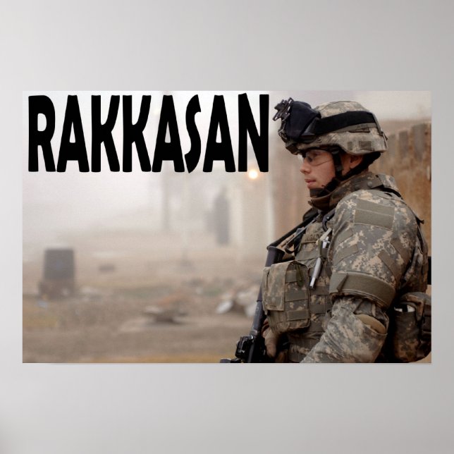 Rakkasan 101st Airborne Poster (Front)