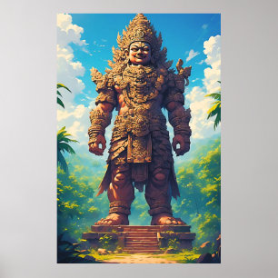 “Raksasa Nusantara” (Giant of the Archipelago) Poster