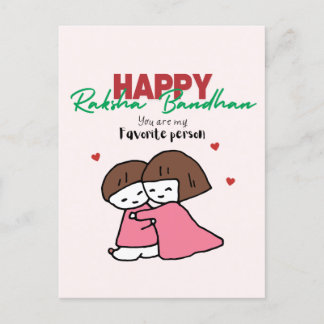 Raksha Bandhan Holiday Postcard