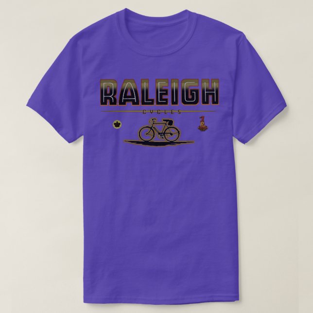 Raleigh Cycles England T-Shirt (Design Front)