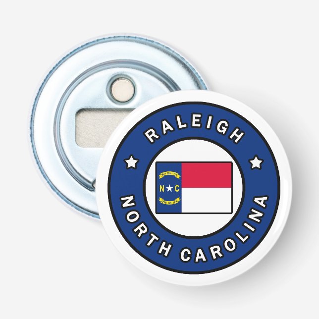 Raleigh North Carolina Bottle Opener (Front)