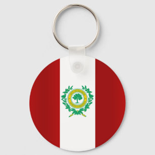 Raleigh (North Carolina) flag Keychain