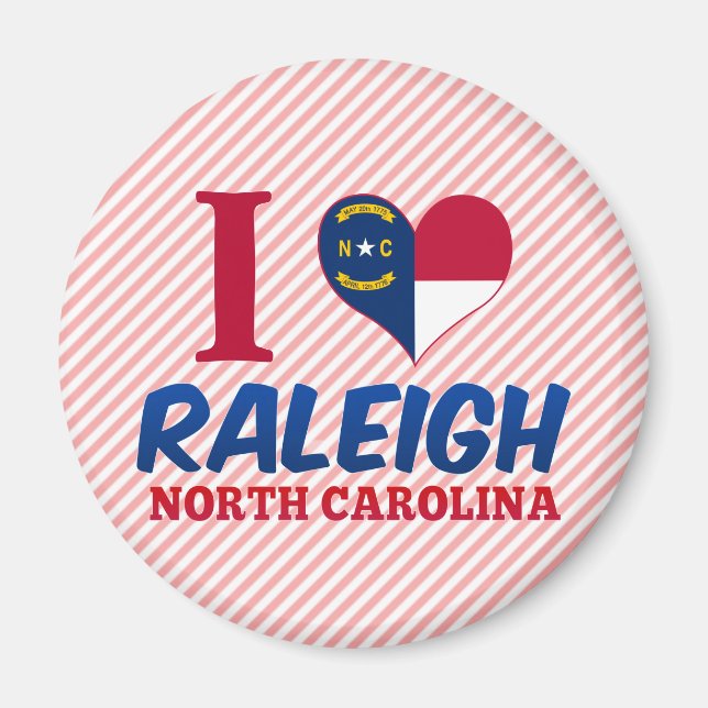 Raleigh, North Carolina Magnet (Front)