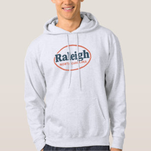 Raleigh North Carolina Oval Logo – Classic City Hoodie