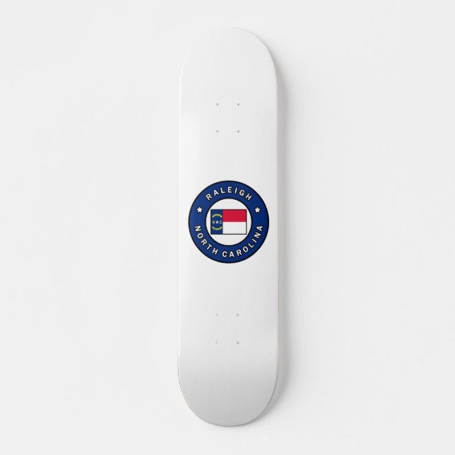 Raleigh North Carolina Skateboard (Front)