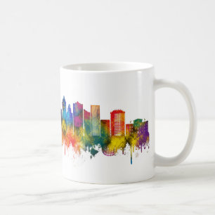 Raleigh North Carolina Skyline Coffee Mug