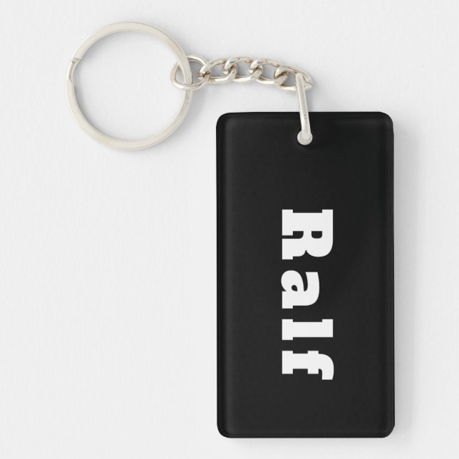 ralf key ring (Front)