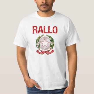 Rallo Italian Surname T-Shirt