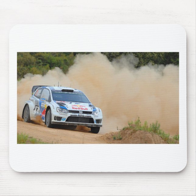 Rally Car Mouse Pad (Front)