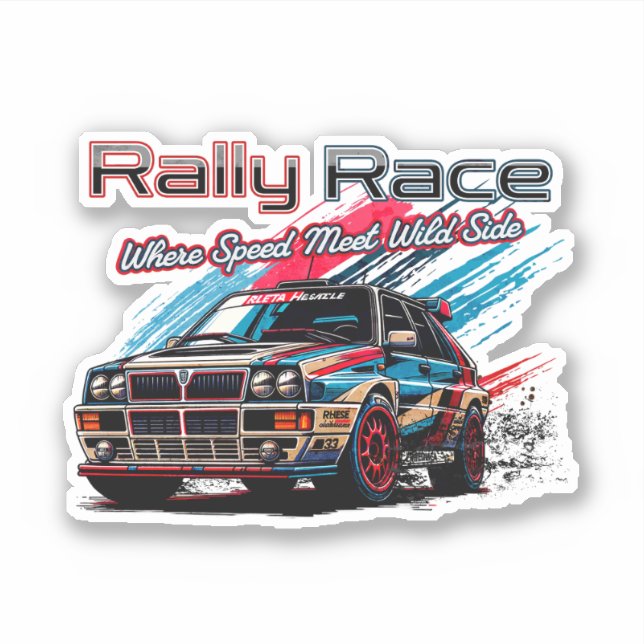 RALLY RACE VINTAGE - WHEN SPEED MEET WILD SIDE! (Front)