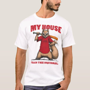 Rally Squirrel T-shirt  Fear The Squirrel