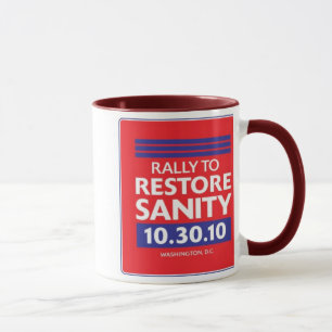 Rally to Restore Sanity mug