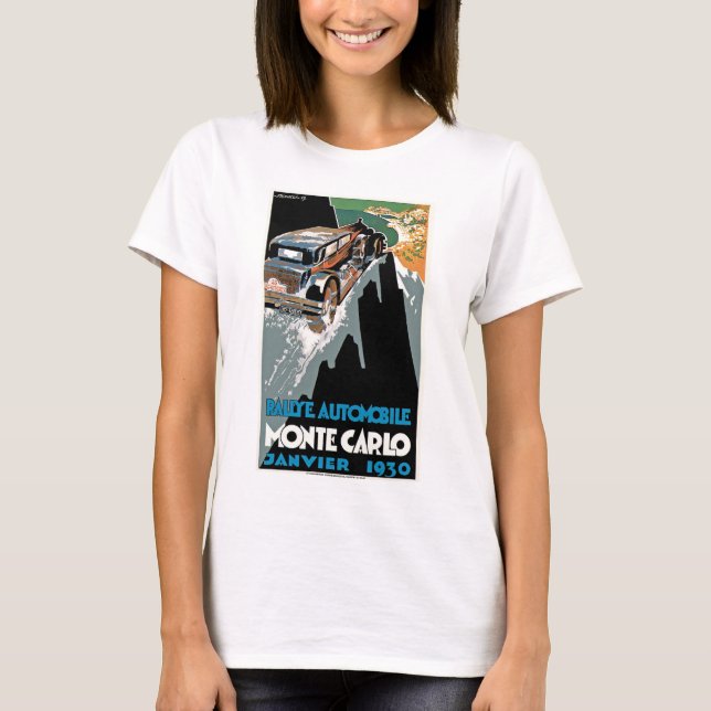 Rallye Automobile Monte Carlo T-Shirt (Front)