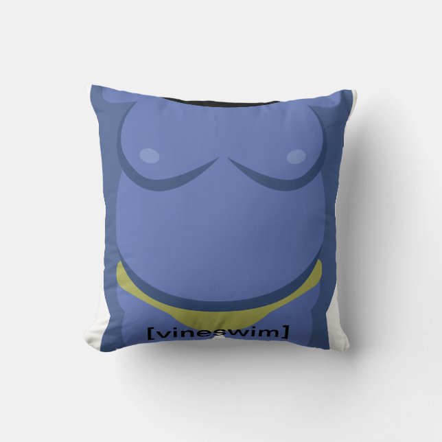 Ralph Bluetawn MoJo Pillow (Front)