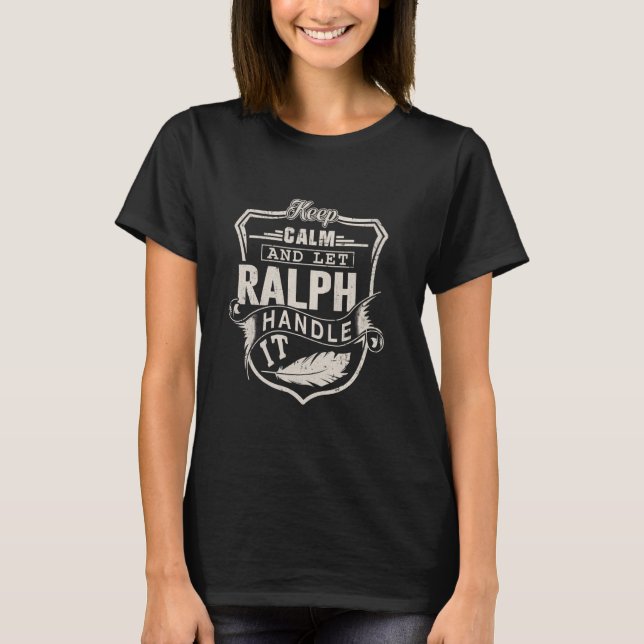 Ralph First Name Shirt Ralph Name Birthday (Front)