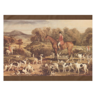 Ralph Lambton and his Hounds by James Ward Tablecloth