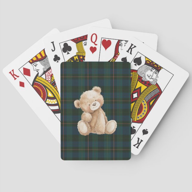 Ralph Lauren Inspired Baby Shower Favour Playing Cards (Back)