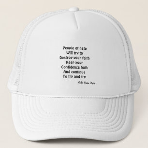 Ralph Staples confidence trucker hats