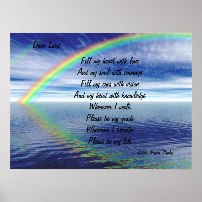 Ralph Staples-dear lord Poster (Front)