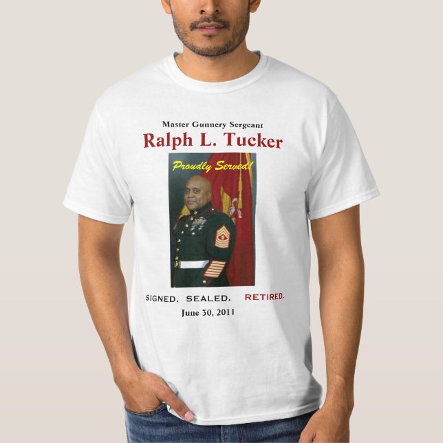 Ralph Tucker Retirement Shirt (Front)