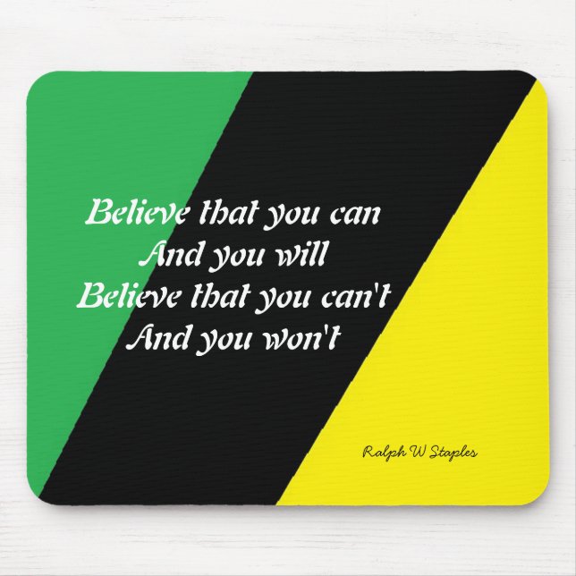 Ralph W Staples Quotations Mouse Pad (Front)