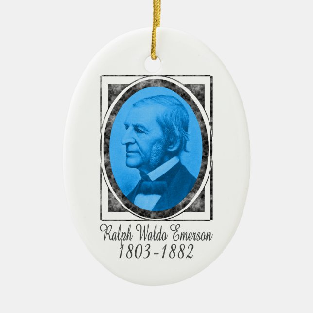 Ralph Waldo Emerson Ornament (Front)