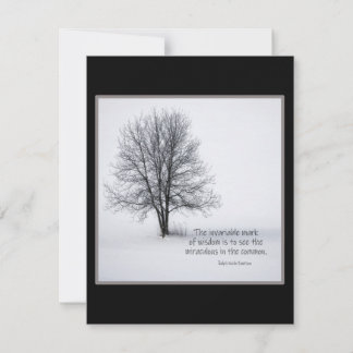 Ralph Waldo Emerson Quote - Greeting Card
