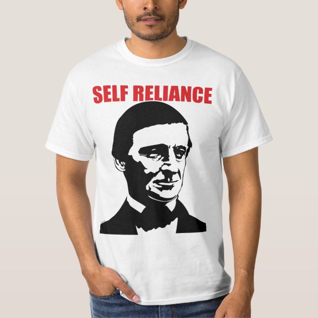 Ralph Waldo Emerson "SELF RELIANCE" shirt (Front)