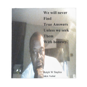 Ralph Wisden Staples Notepad