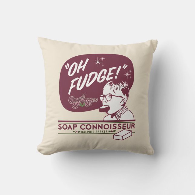 Ralphie Parker - Soap Connoisseur Cushion (Front)